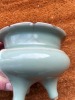 A Chinese Longquan celadon-glazed tripod censer, South Song Dynasty (1127-1279), - 2