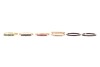 A small group of rings comprising three matching seven-stone rings, each channel-set with calibre-cut gemstones including rubies, emeralds and sapphires, to yellow metal mounts surface tested as 14ct, size U, together with an interchangeable gem-set outer