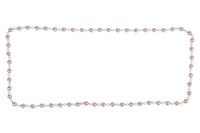 A cultured pearl necklace, comprising a single row of 112 cultured pearls, alternating between cream and peacock shades, the cream pearls measuring approximately 6.8mm in diameter, the peacock pearls measuring approximately 9.2mm in diameter, hand knotted
