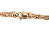 An Italian textured-link necklace, featuring a series of textured rounded-box links completed with a lobster clasp, stamped 750, 61.5cm in length, 31.5 grams. - 2