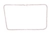 A braided ball link chain, completed with a spring-ring clasp, Italian assay marks for 18ct, overall length 44.0 cm, 6.6 grams.