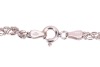 A braided ball link chain, completed with a spring-ring clasp, Italian assay marks for 18ct, overall length 44.0 cm, 6.6 grams. - 2