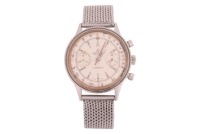 Breitling &ndash; A Chronomat Wristwatch Reference: 808/217012 Serial: 1132012 Year: circa 1960s Bezel: Rotating (Deficient) Case Material: Stainless Steel Case Diameter: Approximately Dial: White, Dauphine Hands (Warped), Rehaut Deficient Numerals: Baton, Minu