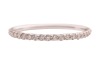 A diamond eternity ring, featuring forty round brilliant-cut diamonds, with an estimated total carat weight of 0.72ct, claw-set in white metal marked &lsquo;18K&rsquo;, size T, 1.0 grams. - 2